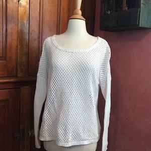 Prana Sweater Organic Cotton light cream Medium